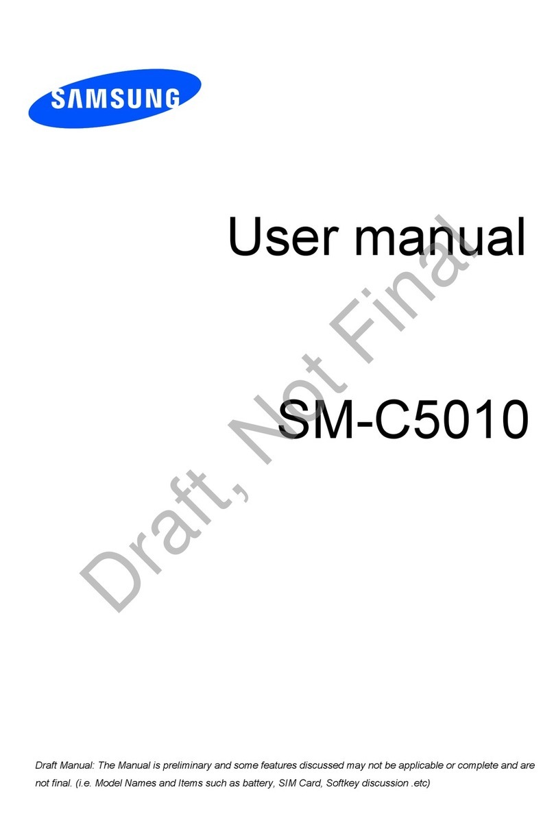 Samsung SM-C5010 User manual