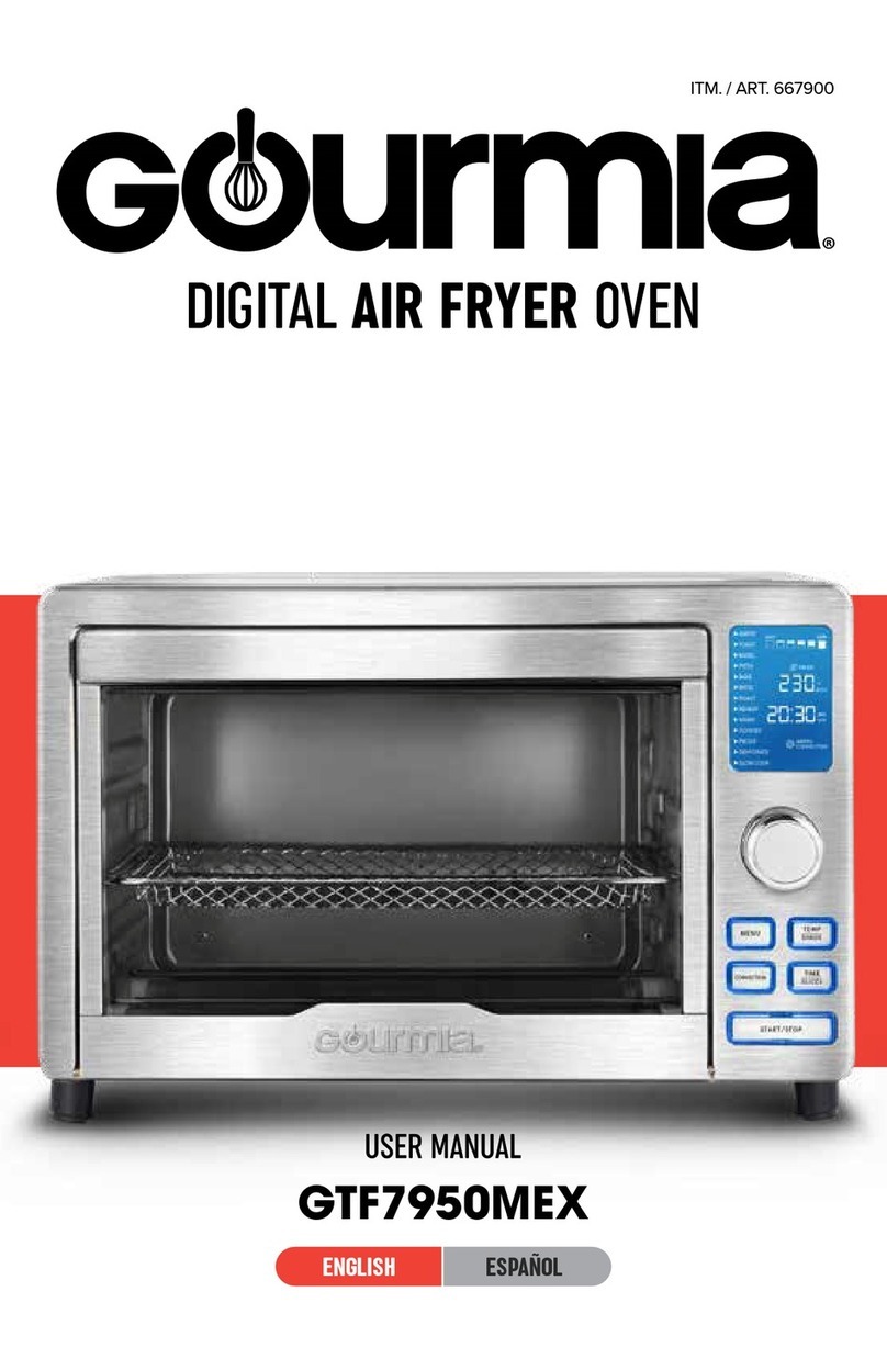 Gourmia GTF7950MEX User manual Gourmia GTF7950MEX User manual