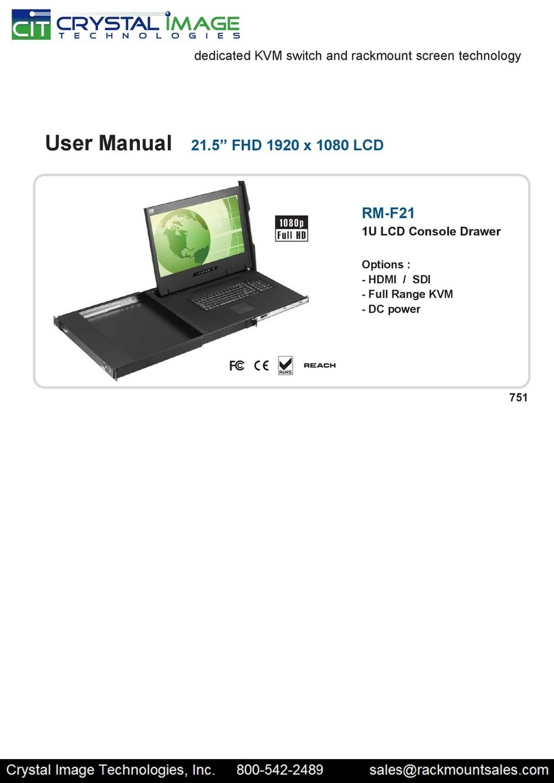 Crystal Image Technologies RM-F21 user manual