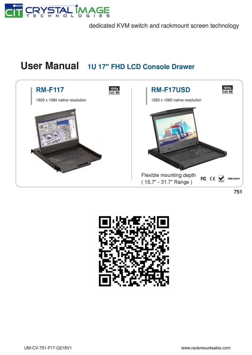 Crystal Image Technologies RM-F117 user manual