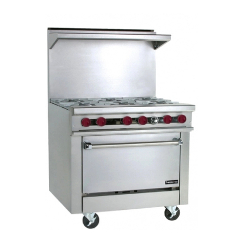 Therma-tek RESTAURANT Series Owner's manual and installation instructions