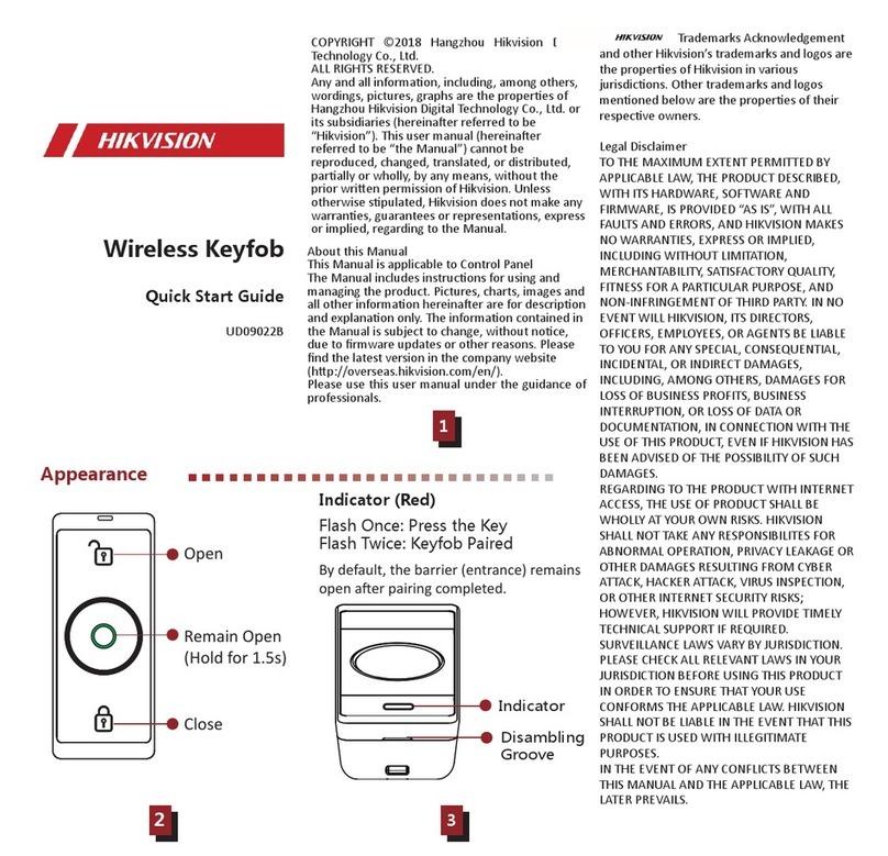 HIK VISION UD09022B quick start guide