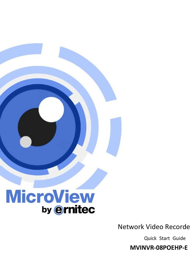 ERNITEC MicroView MVINVR-08POEHP-E quick start guide