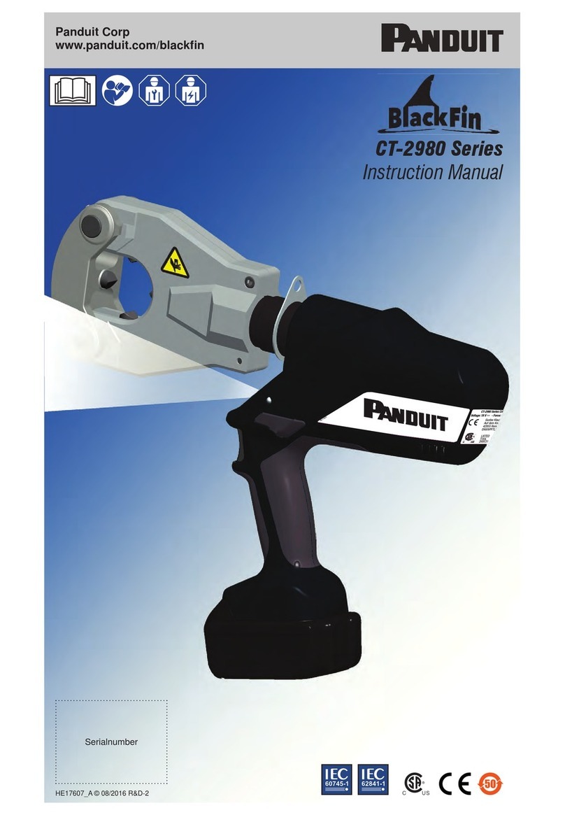 Panduit BlackFin CT-2980/ST User manual Panduit BlackFin CT-2980/ST User manual