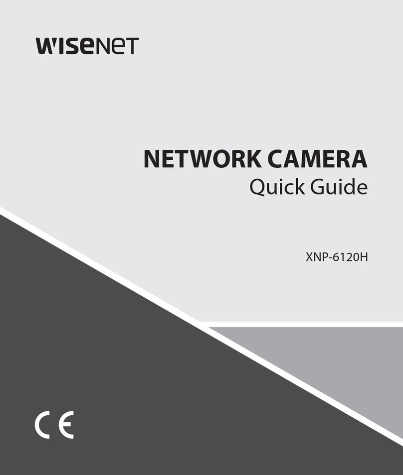 Wisenet XNP-6120H User manual