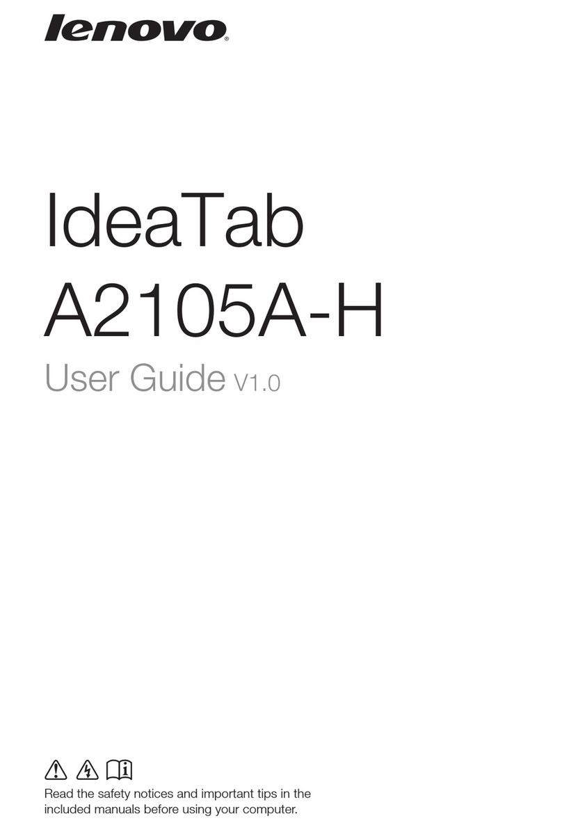 Lenovo IdeaTab A2105A-H User manual