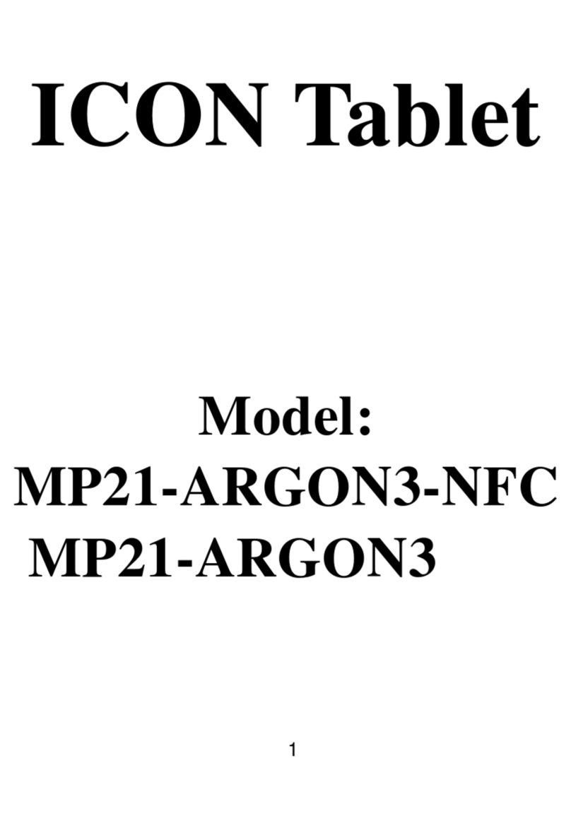 ICON MP21-ARGON3-NFC User manual