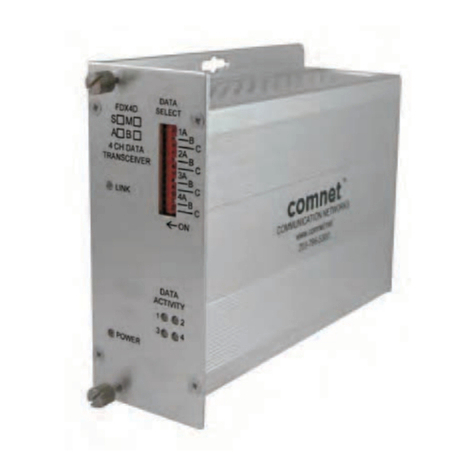 Comnet FDX4DM1A User manual