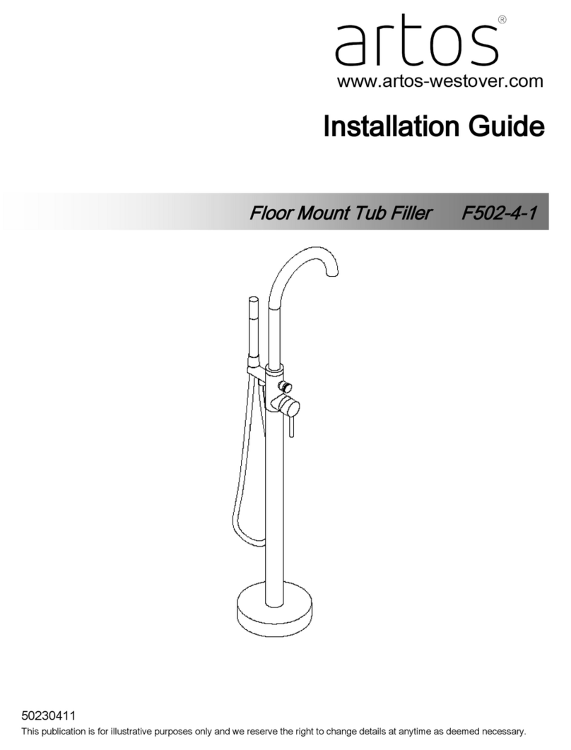 Artos F502-4-1 installation guide Artos F502-4-1 installation guide