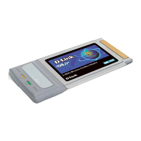 D-Link Air DWL-650 User manual D-Link Air DWL-650 User manual