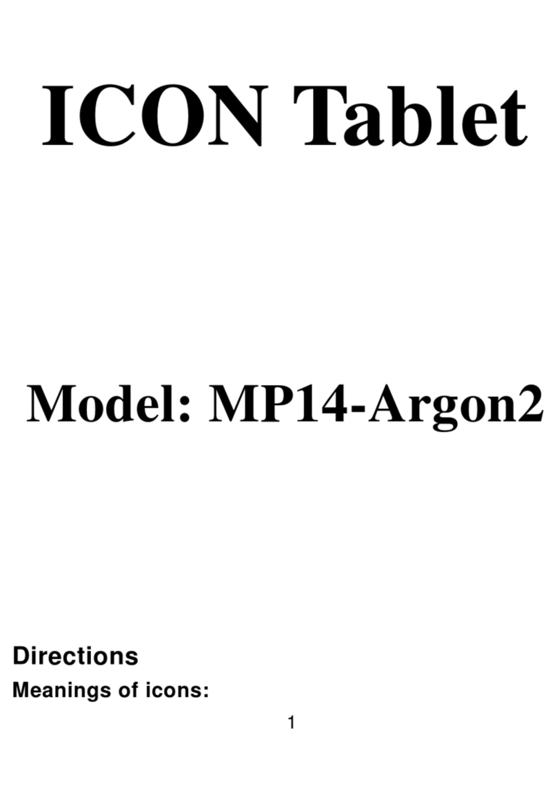 ICON MP14-Argon2 User manual