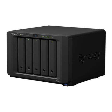 Synology DiskStation DS1517 Hardware installation guide