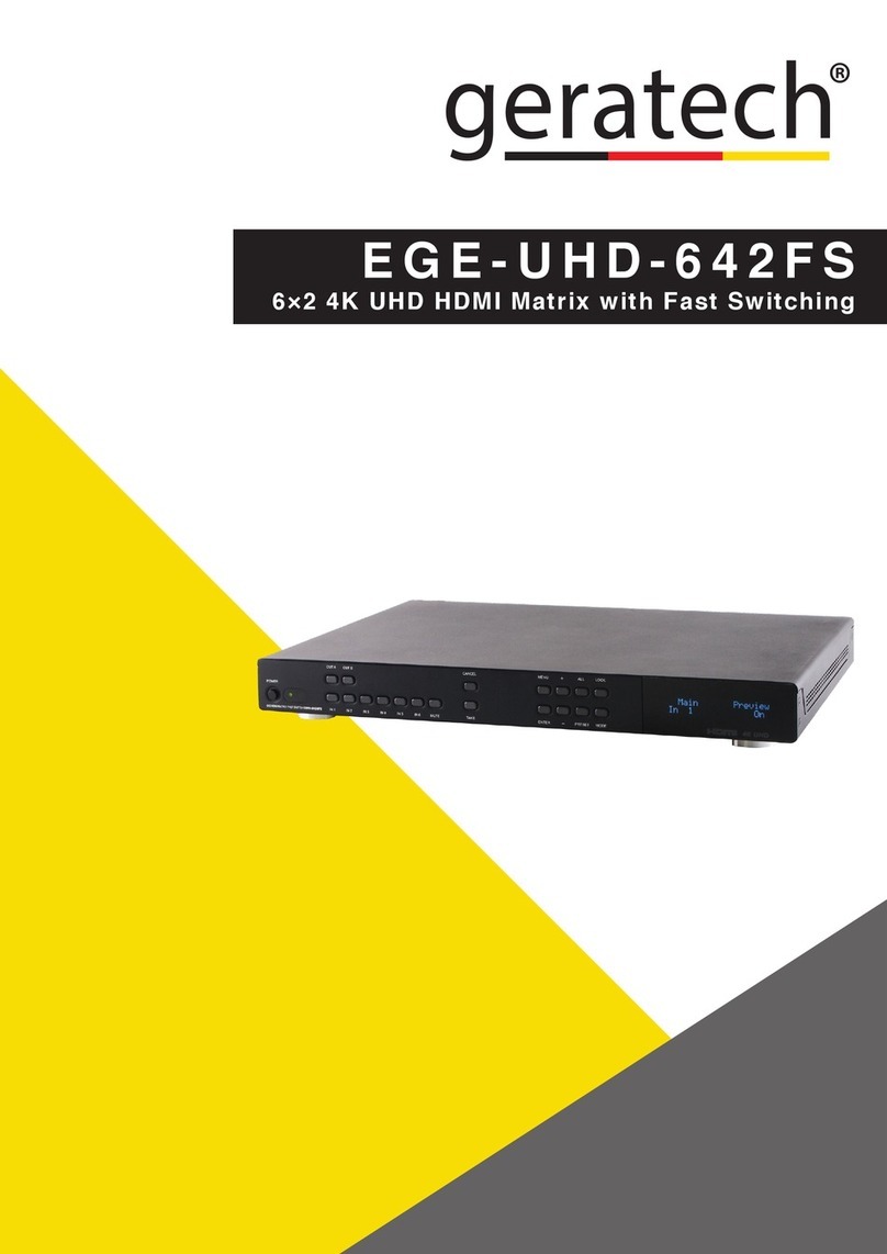 geratech EGE-UHD-642FS manual
