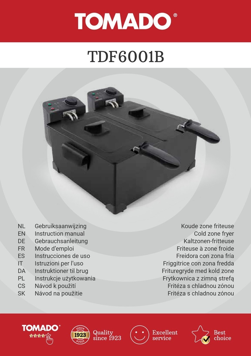 tomado TDF6001B instruction manual