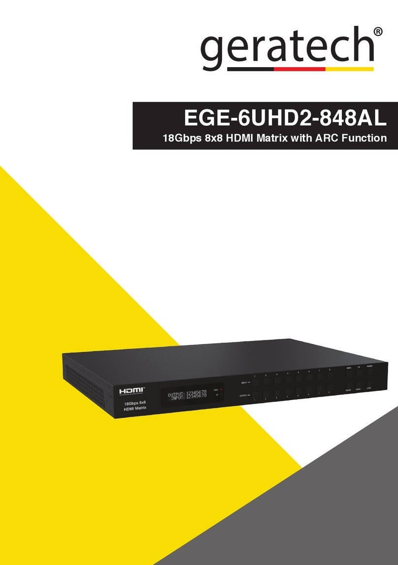 geratech EGE-6UHD2-848AL manual