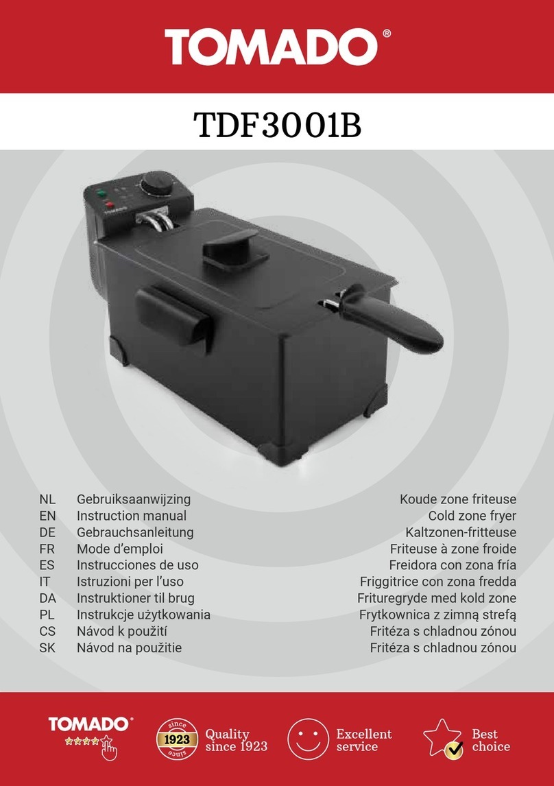 tomado TDF3001B instruction manual