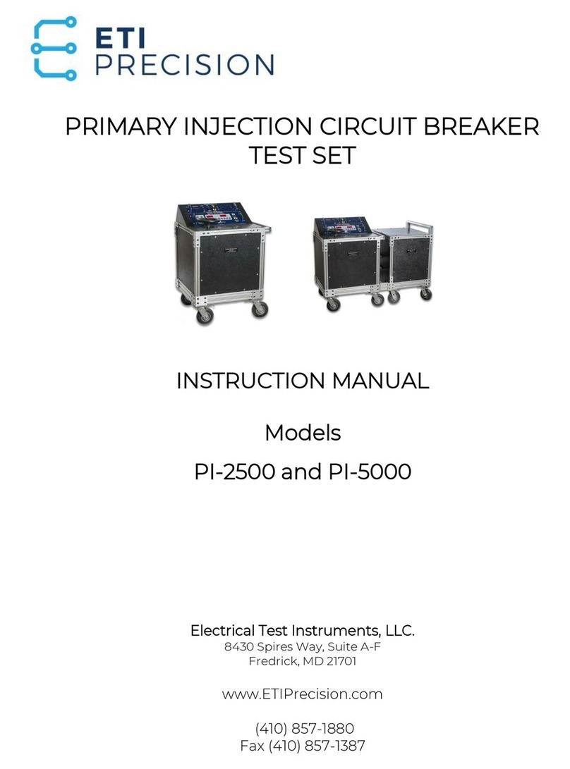 ETI PI-5000 instruction manual