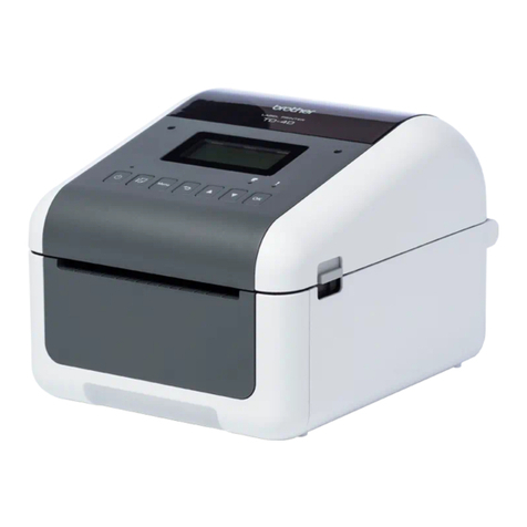 Brother TD-4550DNWB User manual