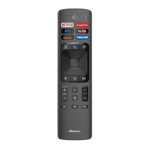 Hisense BRCB0006 User manual