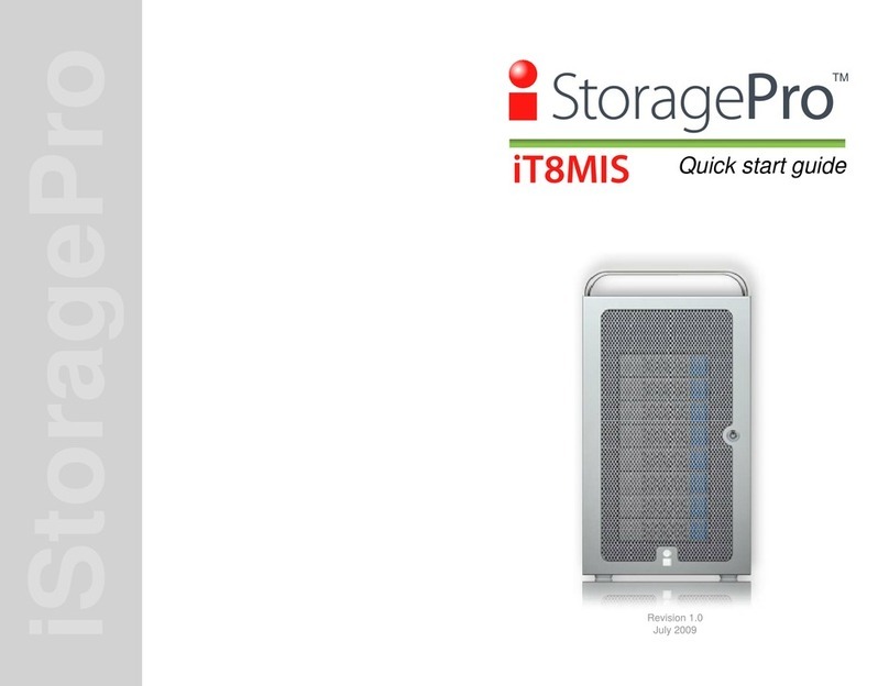 Ci Design iStoragePro iT8MIS quick start guide