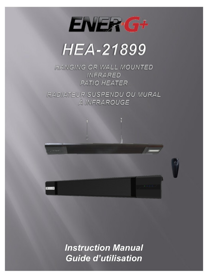 Ener-G+ HEA-21899 instruction manual