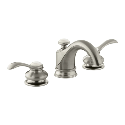 Kohler Fairfax K-12265-4-BN Assembly instructions Kohler Fairfax K-12265-4-BN Assembly instructions
