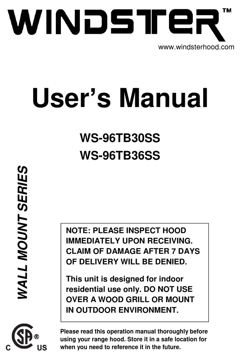 Windster WS-96TB User manual Windster WS-96TB User manual