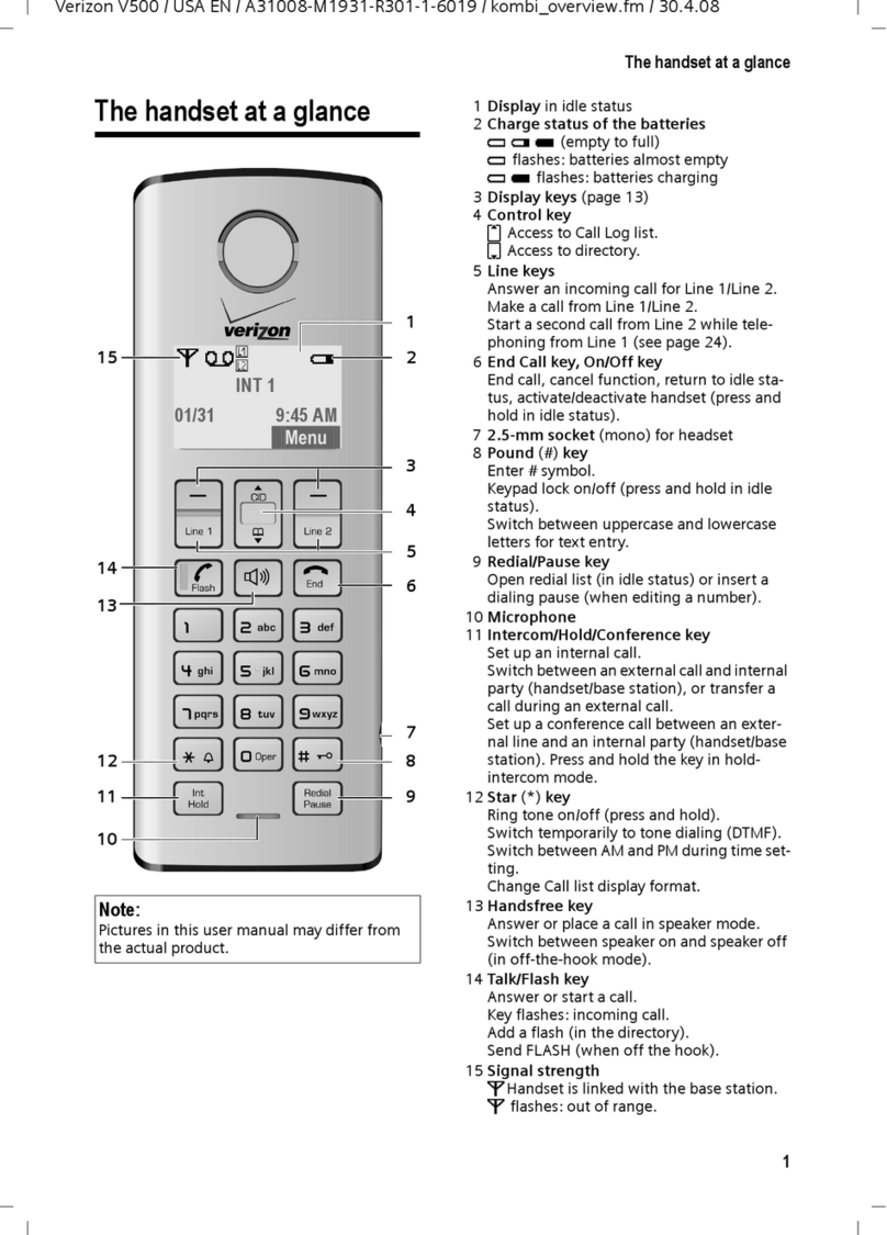 Verizon V500 manual