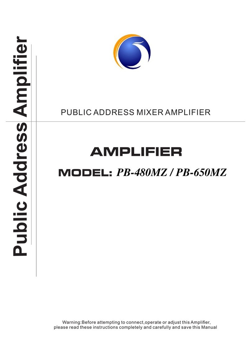 LY PB-480MZ User manual