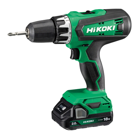 HIKOKI DV18DF User manual HIKOKI DV18DF User manual