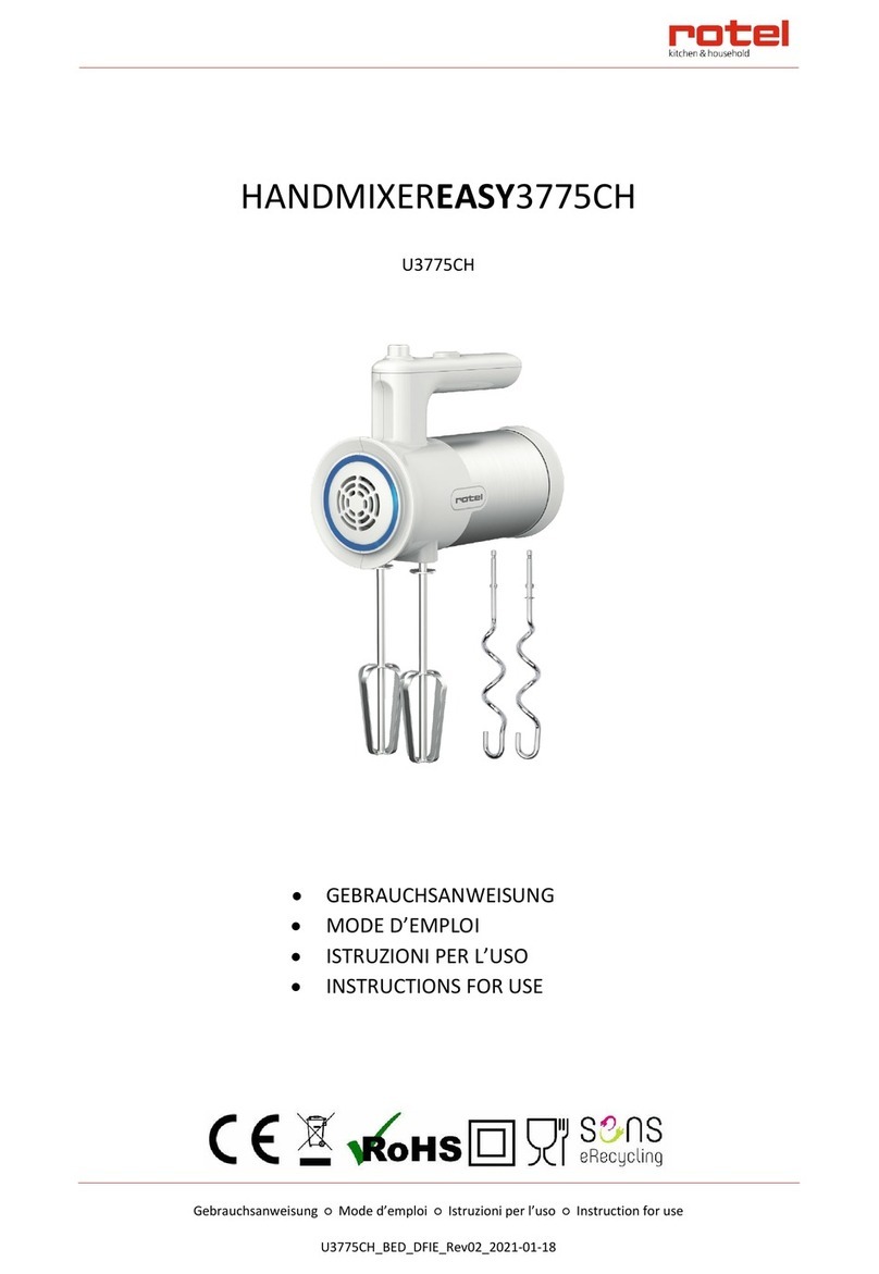 Rotel EASY 3775CH User manual