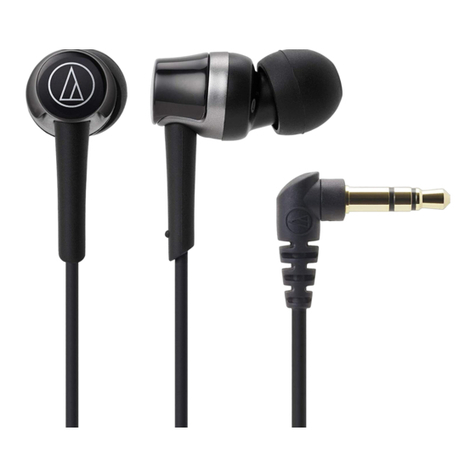 Audio Technica ATH-CKR30 User manual