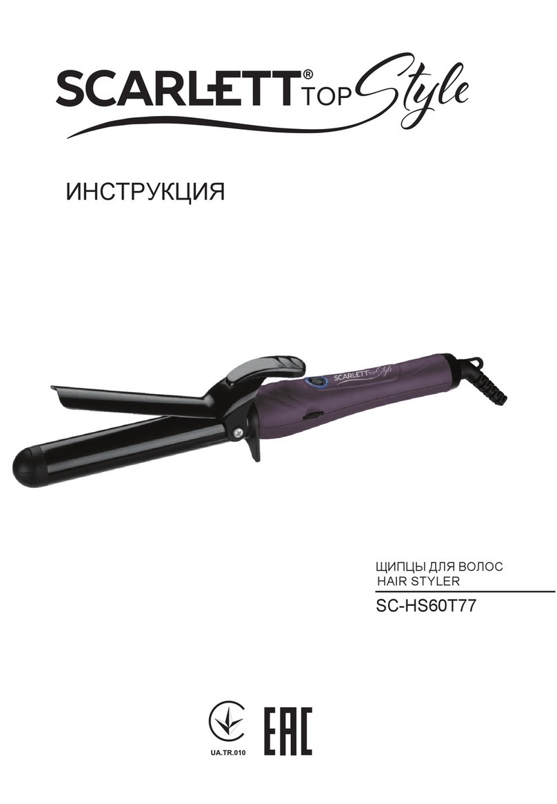 Scarlett Top Style SC-HS60T77 instruction manual