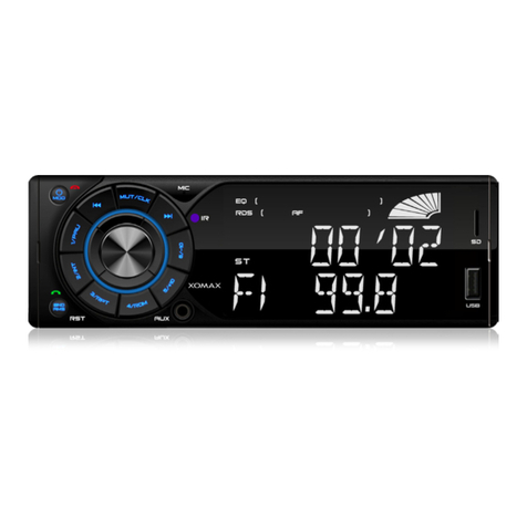 Xomax XM-RSU227BT user manual