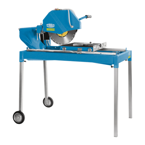 TYROLIT Hydrostress TBE350S-1 operating instructions