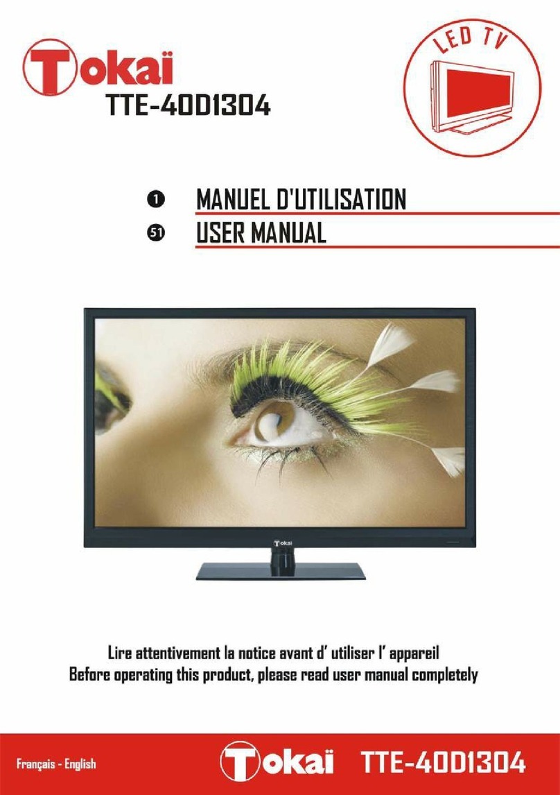 Tokai TTE-40D1304 user manual
