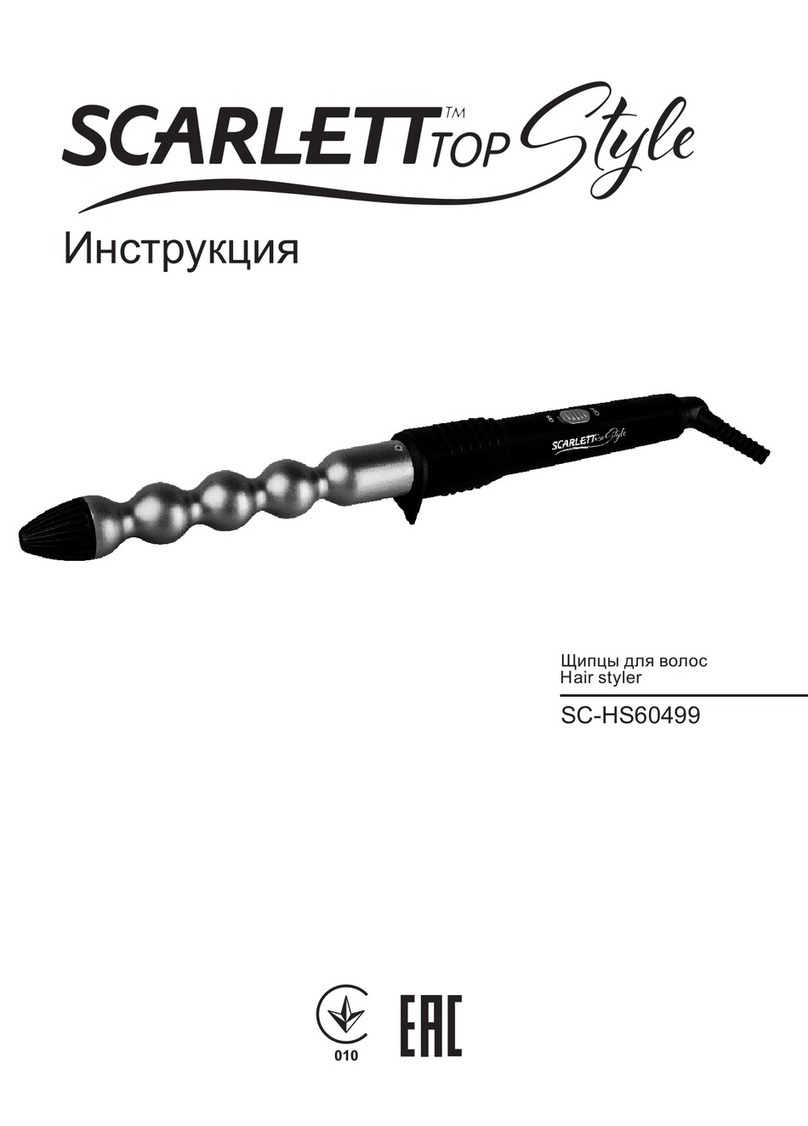 Scarlett TOP Style SC-HS60499 User manual