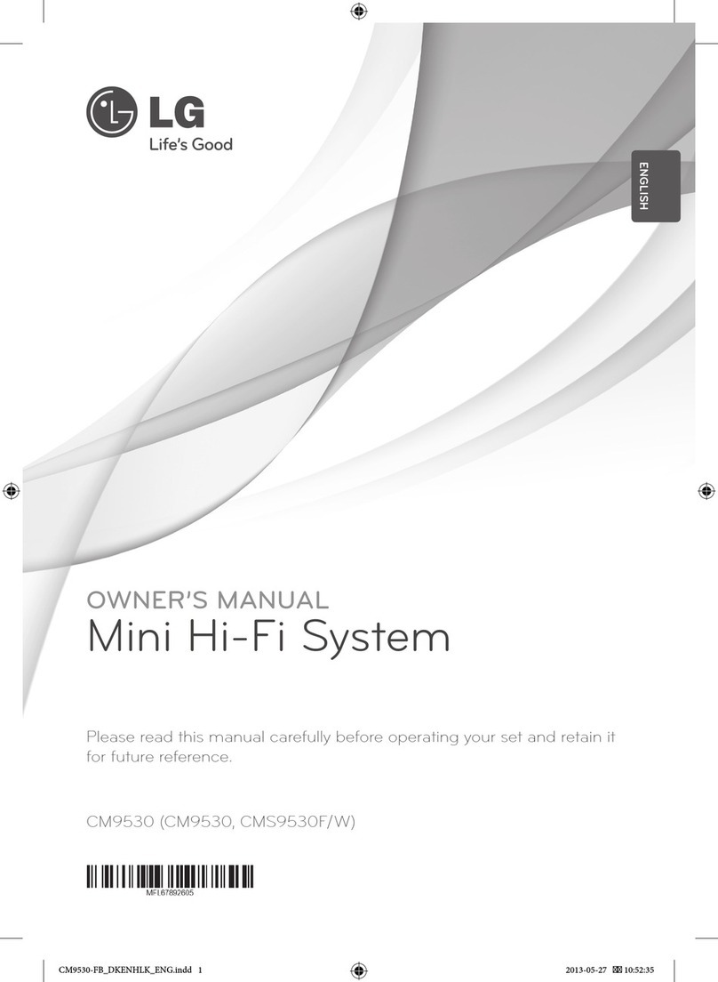 LG CMS9530F User manual