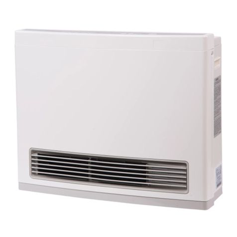 Rinnai FC824 Installation and operation manual