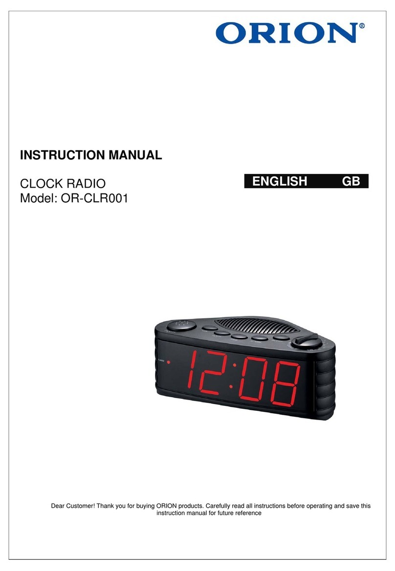 Orion OR-CLR001 User manual