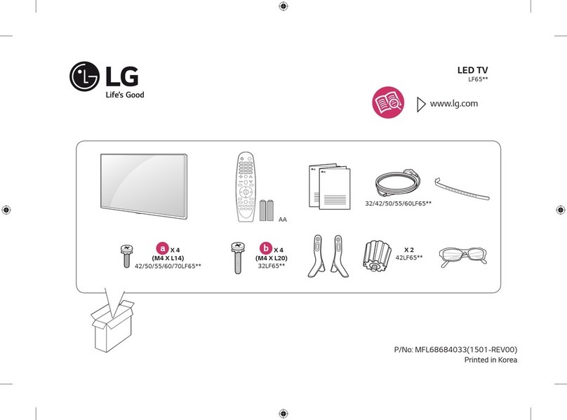 LG LF65 Series User manual