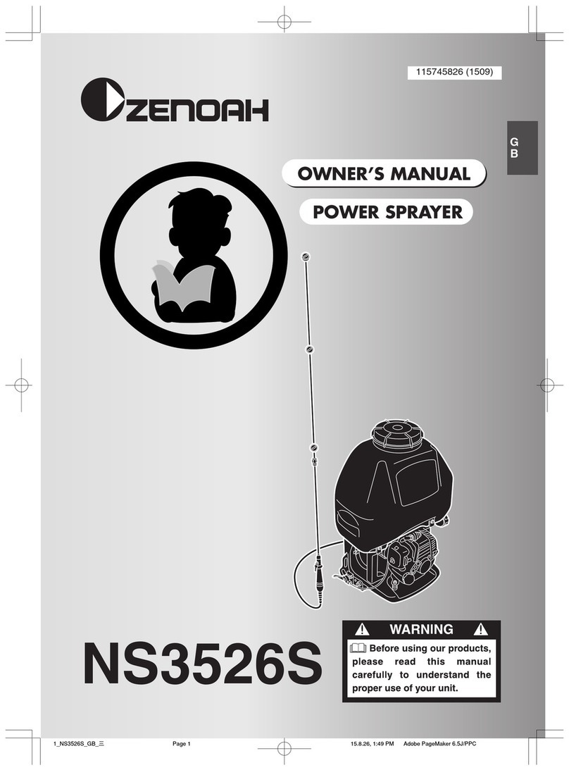 Zenoah NS3526S owner's manual