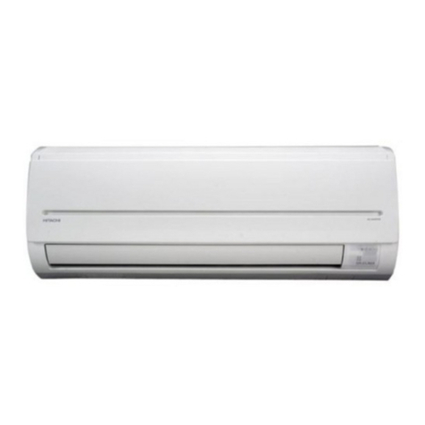 Hitachi RAS-E10H2 User manual