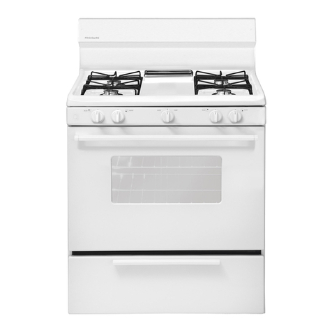 Electrolux Frigidaire FFGF3005MQ use & care