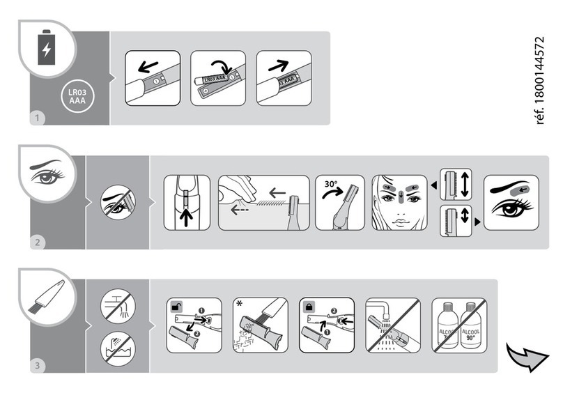 Rowenta EP3000C0 quick start guide