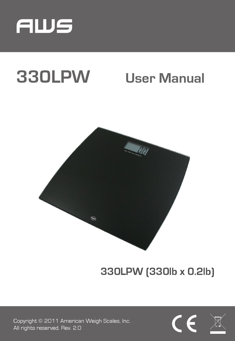 AWS 330LPW User manual
