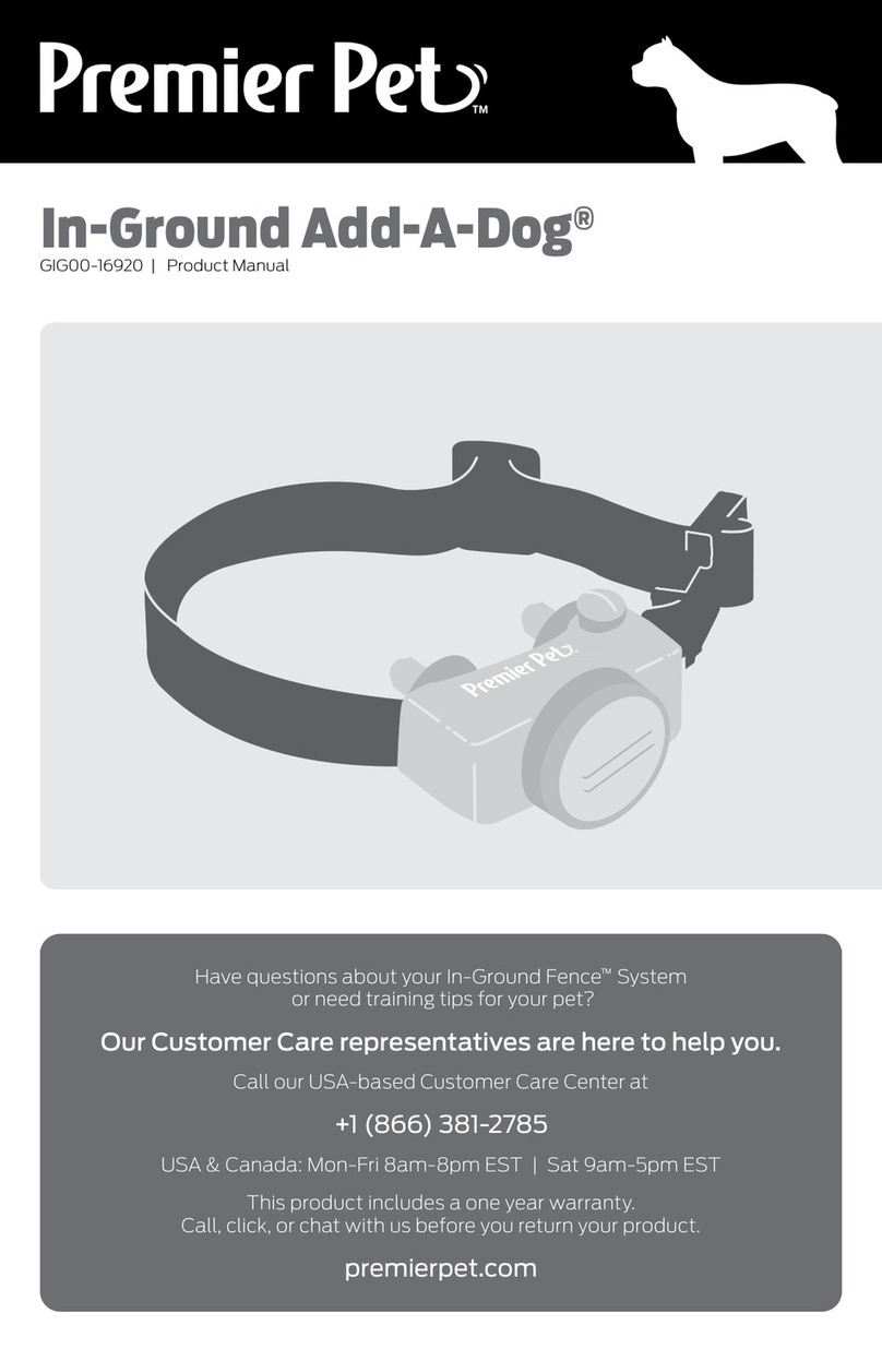 Premier Pet In-Ground Add-A-Dog User manual