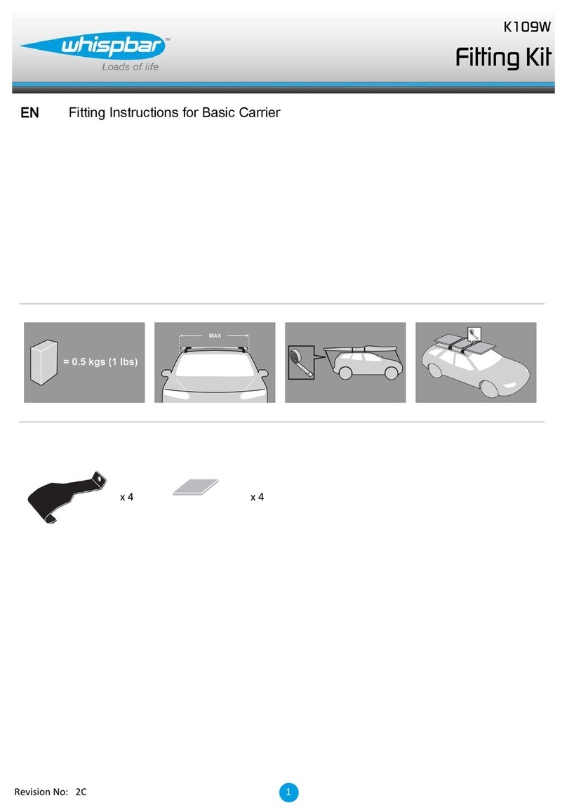 Whisper K109W User manual