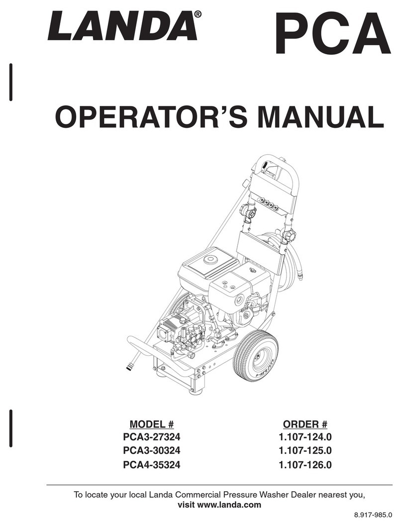 Hotsy PCA3-27324 Operator's manual
