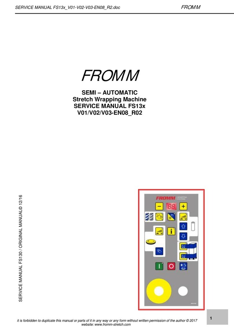 Fromm FS13 Series User manual